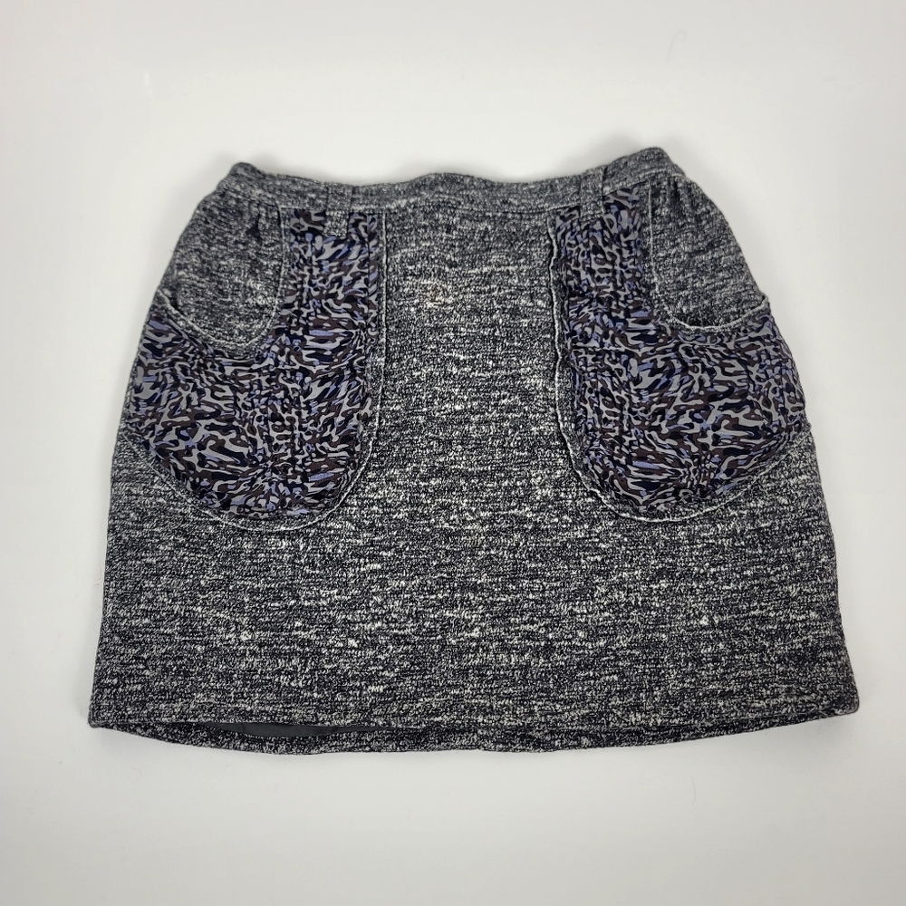Sachin + Babi for Ankasa grey and black skirt with pockets
